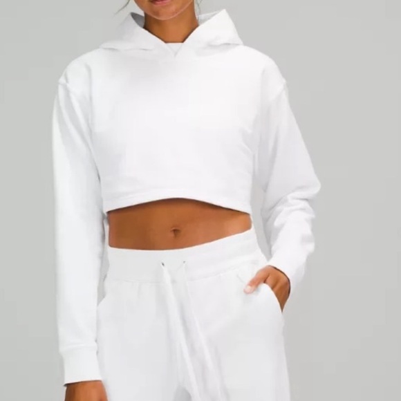 lululemon athletica Tops - Lululemon All Yours Cropped Hoodie